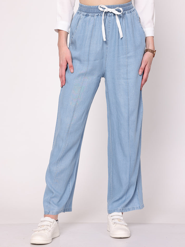 Super-comfy Loose Pants (Lighter Blue)