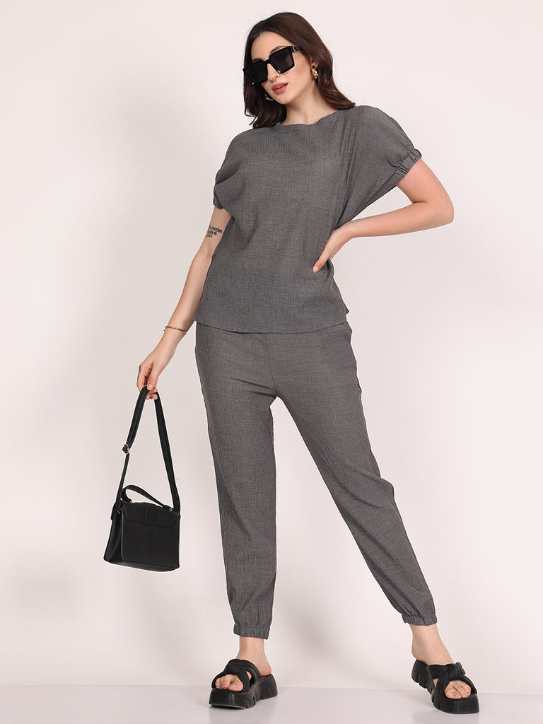 Cynthia Supercomfy Jogger Cordset (Grey)