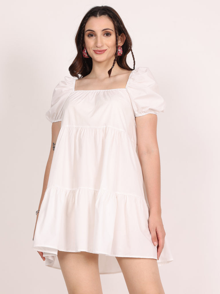 All-Star Pop Colour's Short Dress (White)