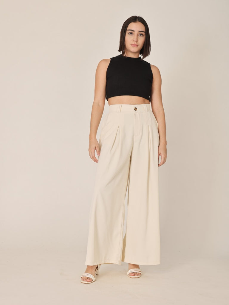 Relaxed Fit High-Rise Trouser