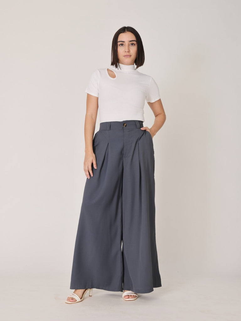 Relaxed Fit High-Rise Trouser