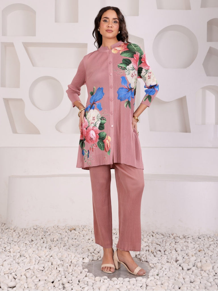 Floral Pleated Magic Cordset