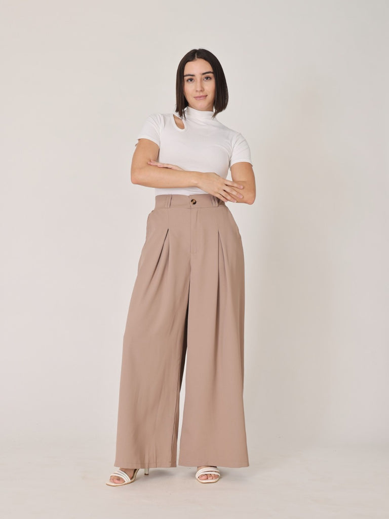 Relaxed Fit High-Rise Trouser