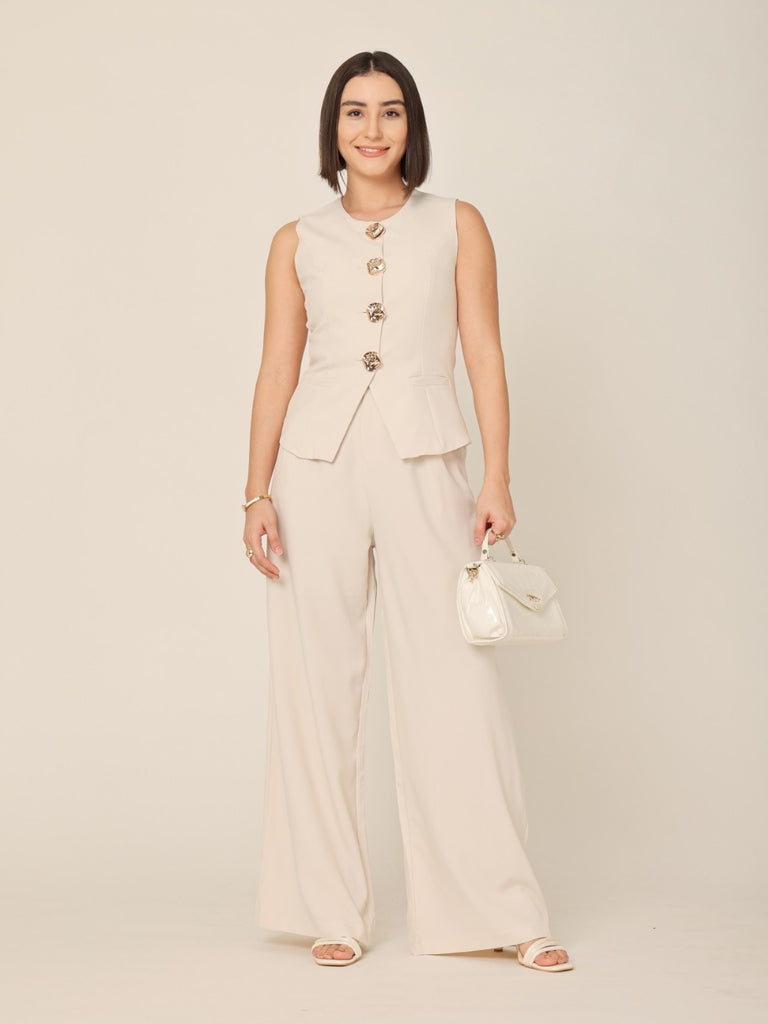 Waistcoat Top And Trousers