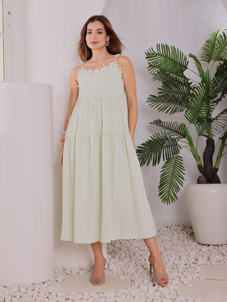 Tropicana Swing Midi Dress