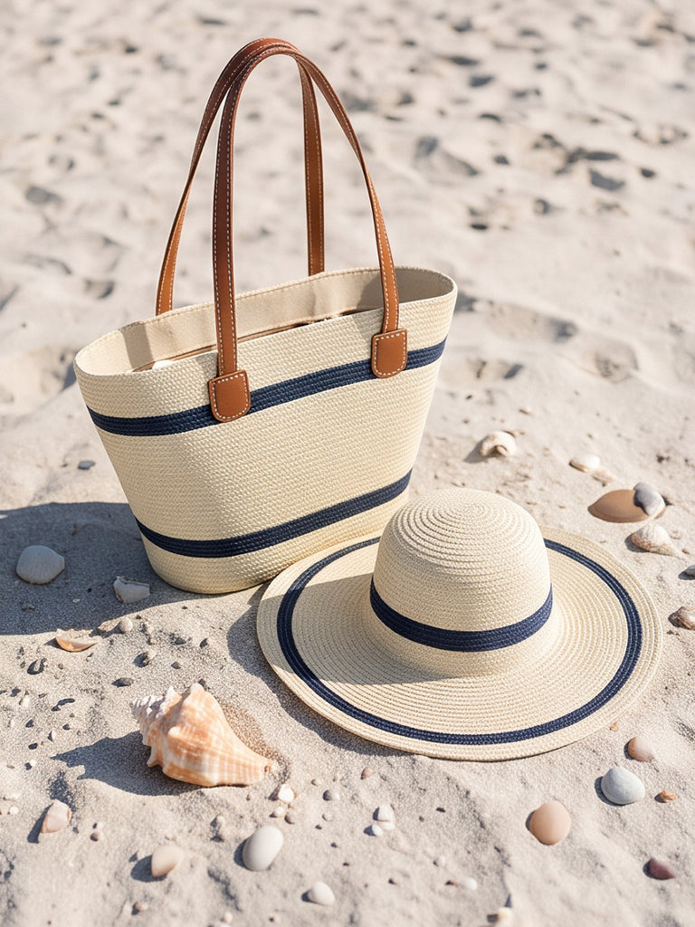 Summer Beach Tote Bag & Hat (Copy)