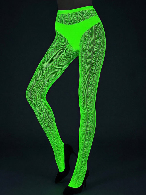 Glow in Dark White Stockings