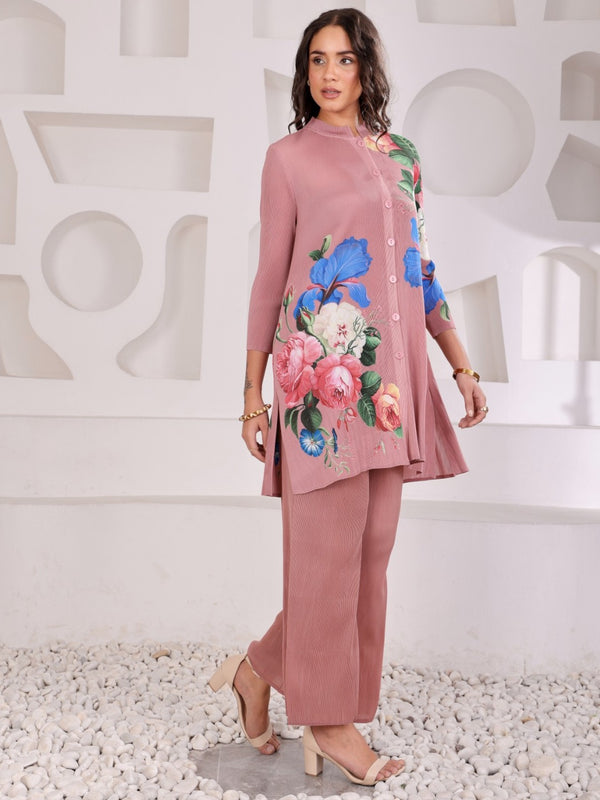 Floral Pleated Magic Cordset