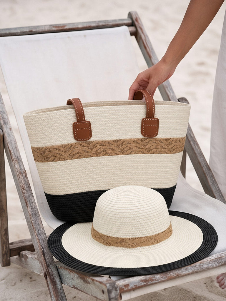 Summer Beach Hat & Tote Bag