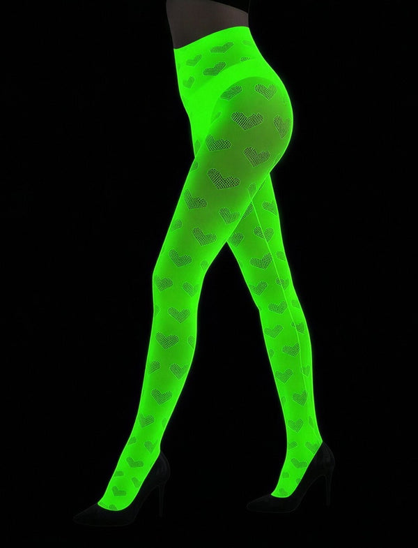 Glow in Dark White Stockings