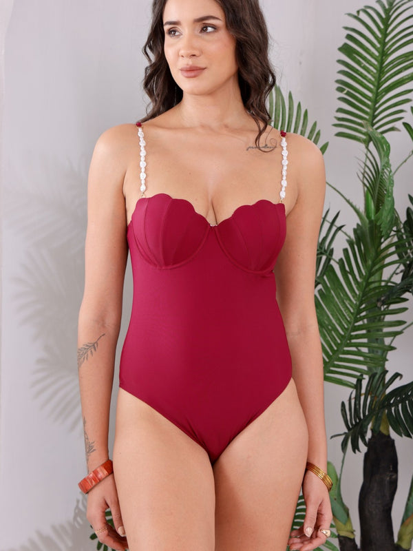 Bodysuit Swim Set With Dress