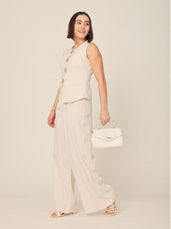 Waistcoat Top And Trousers