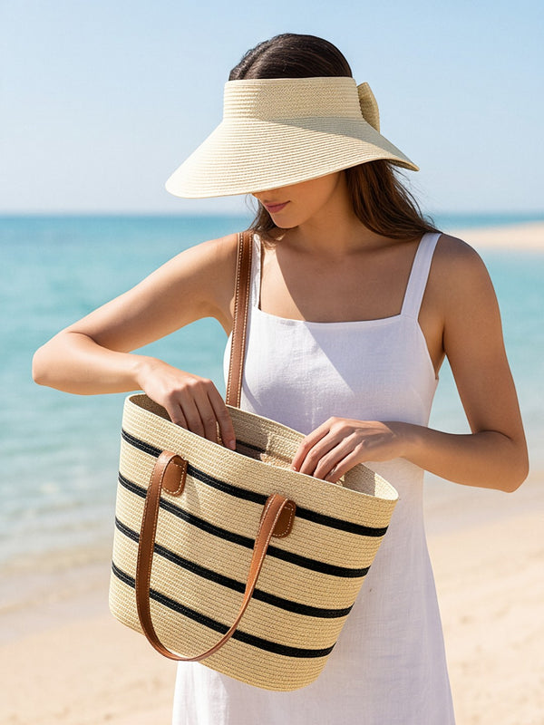 Summer Beach Tote Bag & Hat