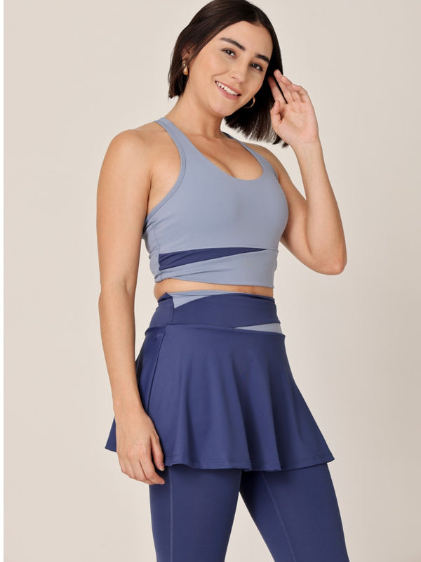 Top Skorts And Jacket Gym Set