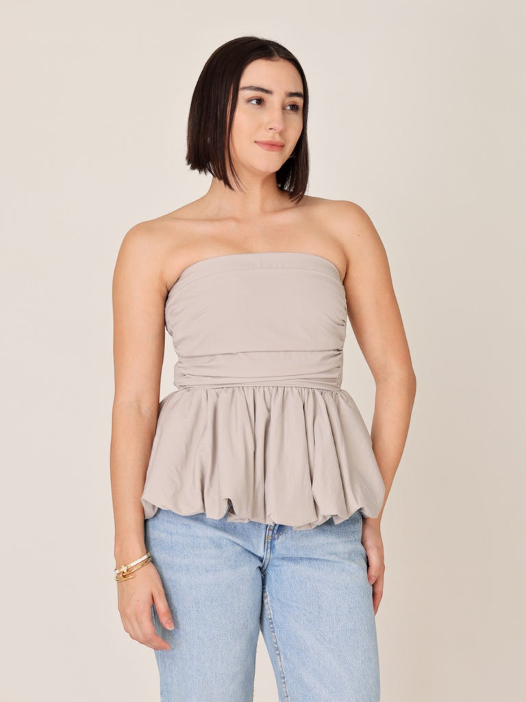 Frill Tube Short Top