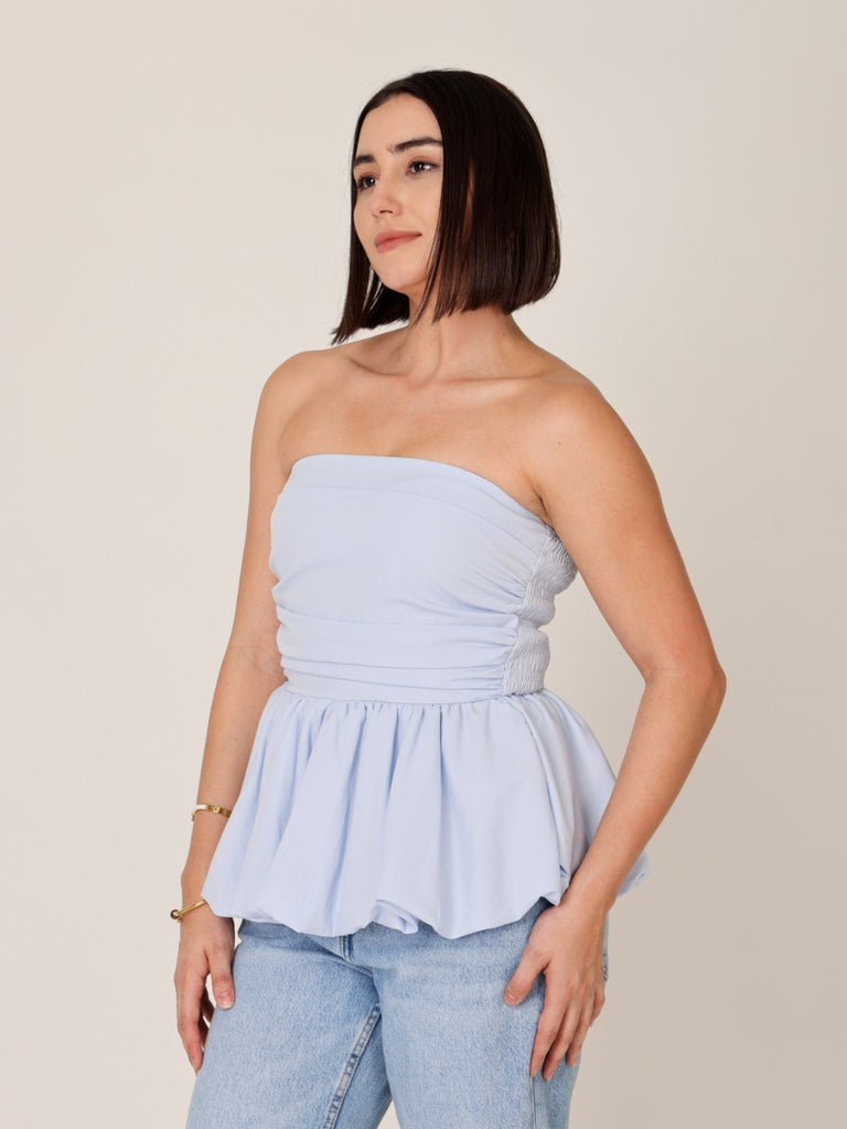 Frill Tube Short Top