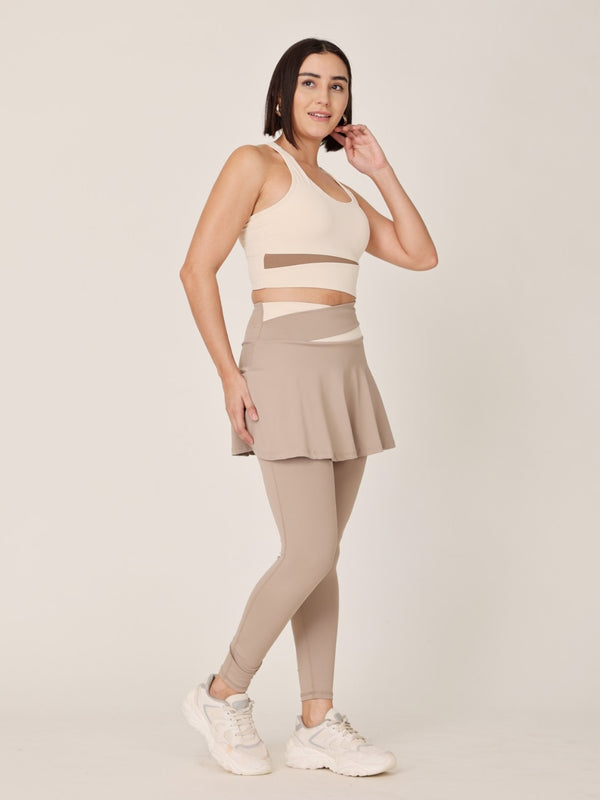 Top Skorts And Jacket Gym Set