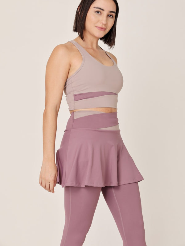 Top Skorts And Jacket Gym Set