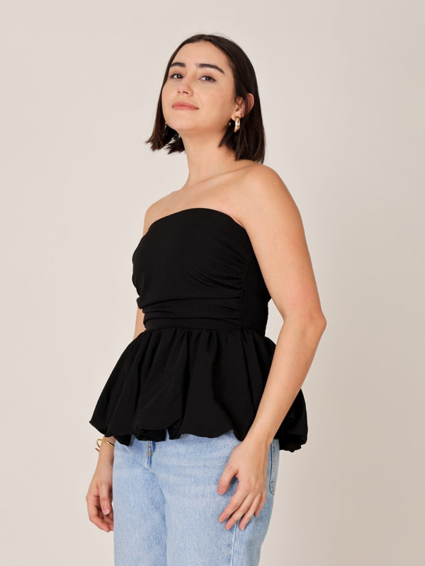 Frill Tube Short Top