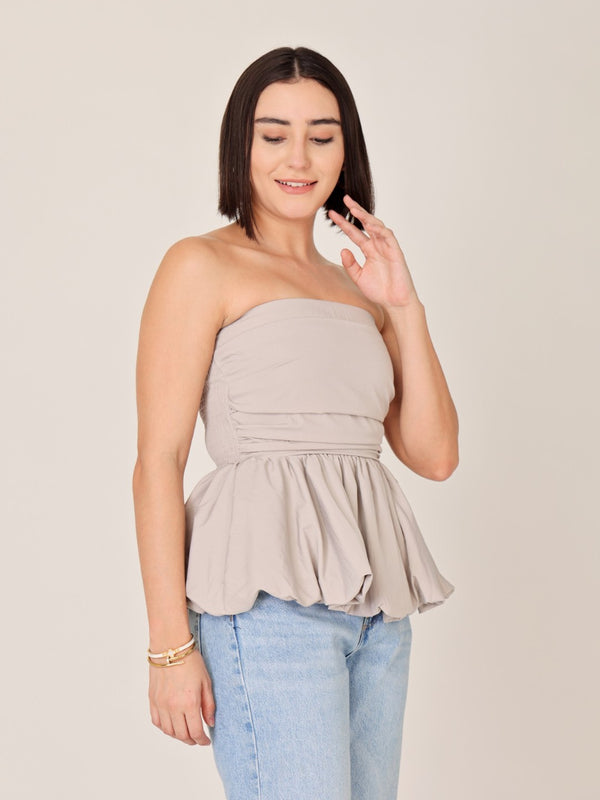 Frill Tube Short Top