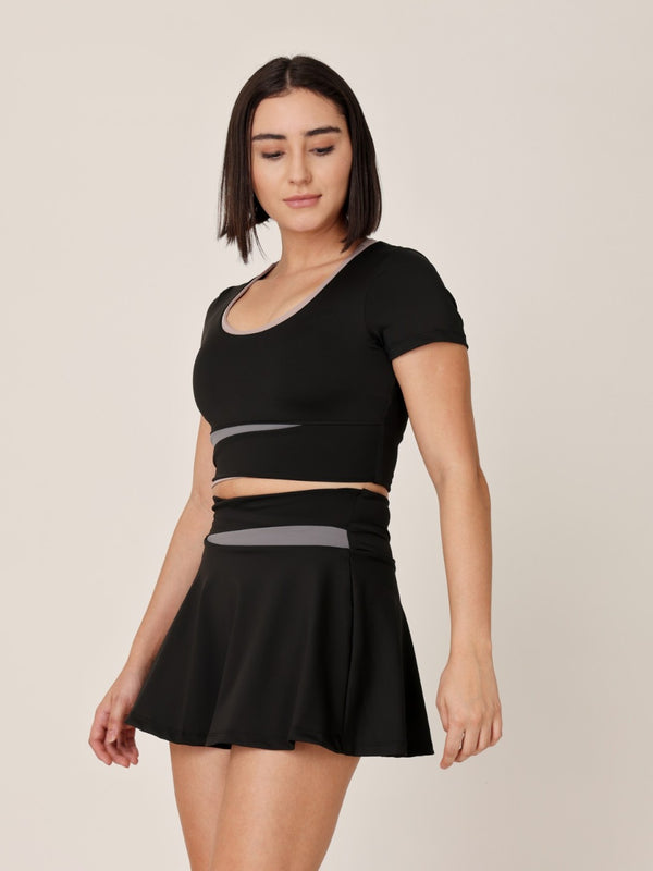Active Top & Skorts Gym Set