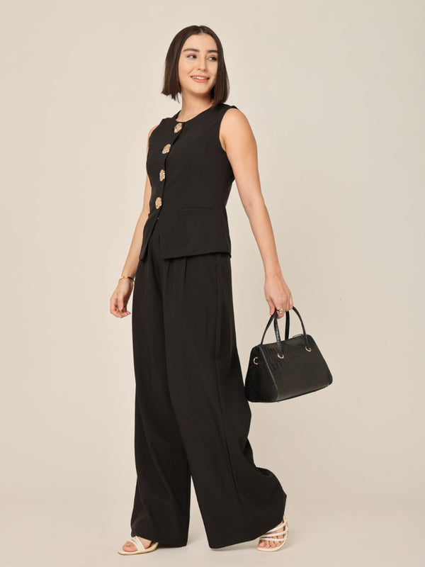 Waistcoat Top And Trousers