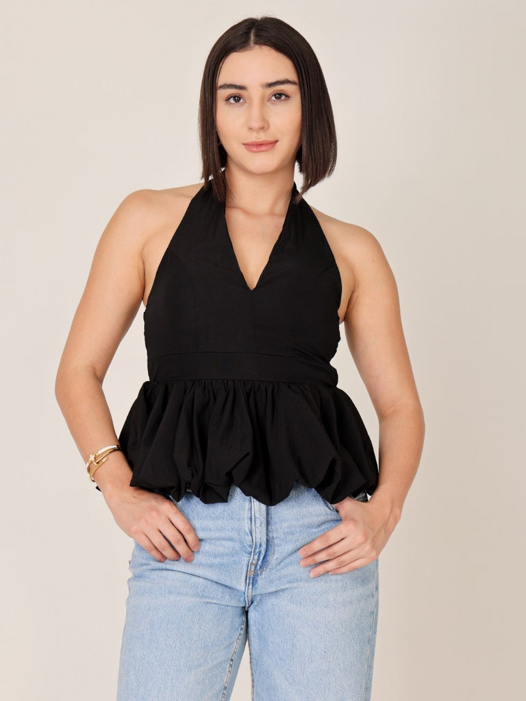 Halter Neck Short Top
