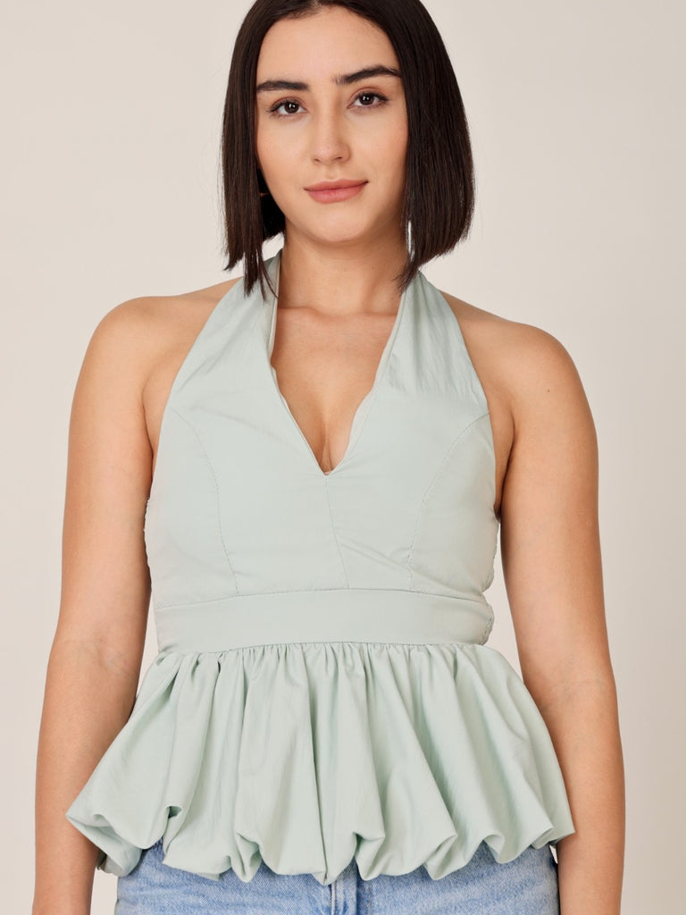 Halter Neck Short Top