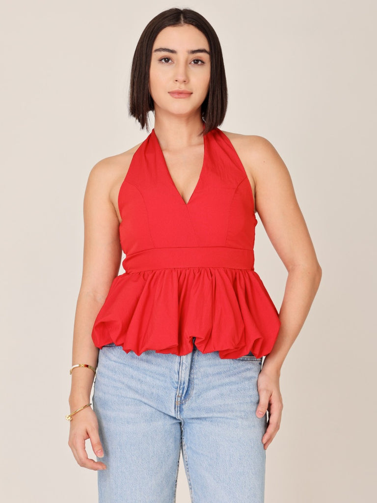 Halter Neck Short Top