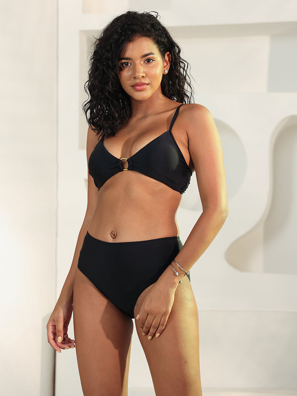 Varca Jewels in Black Bikini Set