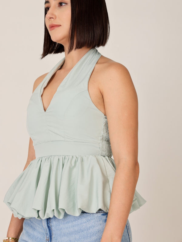 Halter Neck Short Top