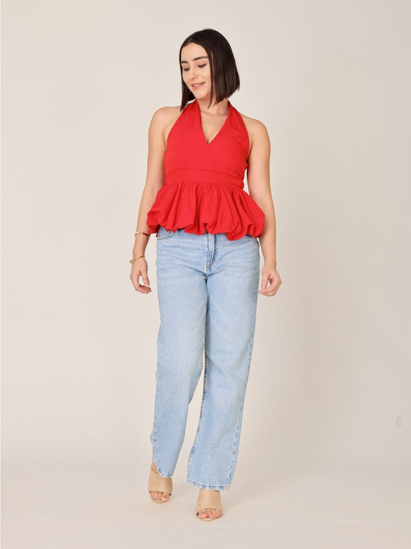 Halter Neck Short Top