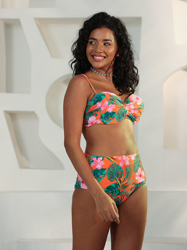 Lilly Bikini Swimwear With Skirt