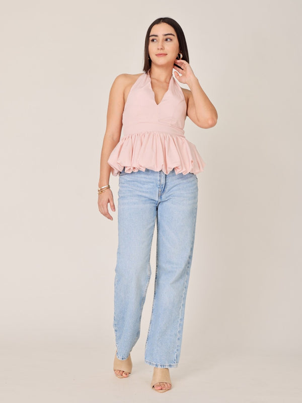 Halter Neck Short Top